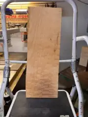 DENSE Quilted MapleTop Figured Billet .8"x 7.5"x 22”KD Big Leaf Billet Kiln
