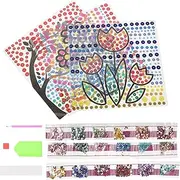 JOINPAYA 1 Set Diamond Art Craft Kit for Easy DIY Sun Catchers Sparkly Window Decorations Creative Art for Fun and Engaging Craft Activity