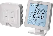 [EMOS] P5623 WiFi Room Thermostat/Programmable Smart Thermostat for Heating, Water Heating and Cooling Systems/Room Temperature Controller with App Control iOS/Android, White, 15 x 96 x 96