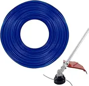 Trimmer Line, 1.6mm x 100m Blue Round Nylon String Trimmer Line, Wear-Resistant Multifunctional String Trimmer Line for Garden Grass Strimmer Electric Trimmers 065 Trimmer Line