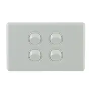 QCE 4 Gang Quad Light Switch