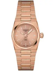 [Tissot] Prx 25mm Watch T1370103350600 in Rose