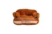 Friends Couch Soft Plush Squeaking Dog Interactive Fun Play Toy 20cm Brown