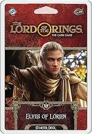 Fantasy Flight Games Asmodee North America The Lord of The Rings LCG Elves of Lorien Starter Deck Card Game