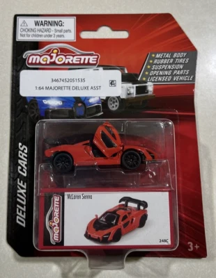NEW 2023 Majorette McLaren Senna VHTF