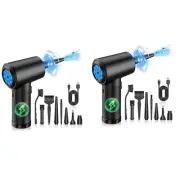 2X Compressed Air Duster-51000RPM-Keyboard-Cleaner - Good Replace2532