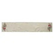 New! Decor by Target Embroidered Sprig Table Runner 14 X 72