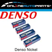 Set of 4 Denso Nickel Spark Plugs for Ford Spectron 4 cyl 1.8L F8 1984~1987 (for: Ford)