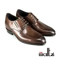在飛比找momo購物網優惠-【Waltz】經典內增高鞋 紳士鞋 真皮皮鞋(213014-