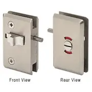 CRL P190SCABN Brushed Nickel Pinnacle Sliding Block Lock for RPS