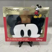 The Creme Shop Disney MICKEY MOUSE 3D Plushie Sleep Mask Limited Edition In Box