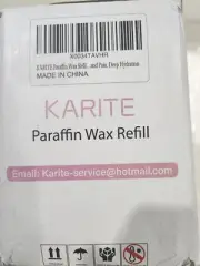 KARITE Paraffin Wax Refills, 10 Pack Scent Peach Paraffin Wax Bead