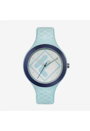 Fila Light Blue Dial And Silicone Strap Unisex Watch 38-342-005