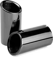 Exhaust Muffler Tip 7.6cm Inlet,Compatible For Audi Q5 2009-2012/A4 2009-2016/A3 A1,Compatible For VW CC 2012-2015/ Passat 1.8T 2.0T 2011-2015 / Tiguan 2011-2015