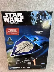 Uncle Milton Spacecraft Flight Lab Kit Ages 8+ Toy Plane Fly Falcon Star Wars