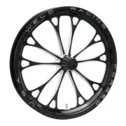 Weld Racing V-Series Drag Front Runner 1-Piece Black 15" x 3.5" 1.75 B/S Suit Strange Spindle Mount
