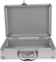 QUMIIRITY Metal Briefcase Tool Storage Box Password Lock for Mechanics Car Auto Storage