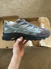 Size 8 - Merrell Moab Speed Zip GORE-TEX GTX Vibram Hiking Shoe Trail Runner