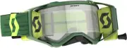 SCOTT PROSPECT 2022 WFS ROLL OFF GREEN / YELLOW MOTOCROSS ENDURO GOGGLES
