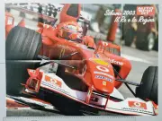 Poster Michael Schumacher Ferrari 2003 Autosprint New Original Unused Attached