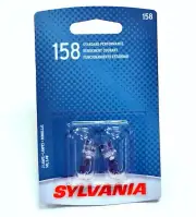 Sylvania Basic 158 3.36W Two Bulbs Interior Step Door Light Replacement Lamp (for: Suzuki)