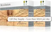 Revolution Macalibrium - Natural Concentrated Gelatinized Maca Supplement to Support Men's Hormone Health, Energy, Strength, Power, Vitality and Sexual Health (240 Vegan Capsules, 120 Day Supply)