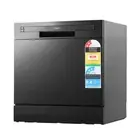 Devanti Benchtop Dishwasher Freestanding Coutertop Dishwashers 8 Place Black