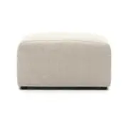 Neom footrest in beige, 75 x 64 cm