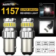 2X 1157 7507 BAY15D LED Backup Reverse Light AUXITO Daytime Running White Bulbs (for: Volvo)