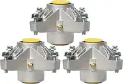 q&p 3 Pieces 11961Spindle Assemblies Rep. Rotary 11961,Cub Cadet 618-04394 618-04426 618-0677 with Bearing and with Mounting Screws