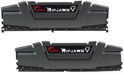 16GB G.SKILL Ripjaws V DDR4-3200 CL16 8GBx2 Black (F4-3200C16D-16GVKB)