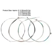 4 X Set Full Set Viola Strings E A D G For 1416 Violas
