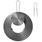 Sleek Silver Finish Aluminum Heat Conducting Plate with Quick Defrost Feature