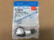 (2 pcs) SL53614-6-BG Selecta, CLEAR Indicator Light, 125 Volt NEON, Panel Mount