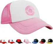 [PopCrew] Embroidered Team Trainer Hat for Pokemon Anime Cosplay Costume, Trucker, Snapback Cap