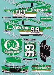 Daniel Suarez 2023 Throwback Peel & Stick Decals