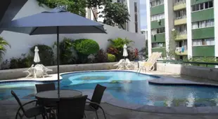 Flat Atlatic City Apart Hotel Barra Ondina em Salvador