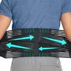 Back Support Lower Back Brace Pain Relief Lumbar Support Belt Breathable Belt AU
