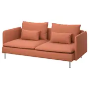 SÖDERHAMN 3-seat sofa, Kelinge rust