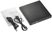 USB External CD RW DVD ROM Writer Burner Player Drive PC Laptop for Mac Windows (External Drive)