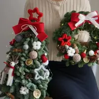 在飛比找樂天市場購物網優惠-諾貝松聖誕樹真松枝定做聖誕節裝飾禮物擺件