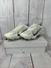 Size 8 Men Nike Force Zoom Trout 8 Pro Metal Baseball Cleats White CZ5915-100