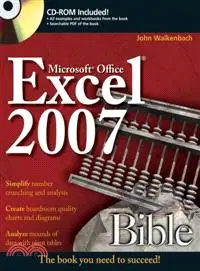 在飛比找三民網路書店優惠-Excel 2007 Bible