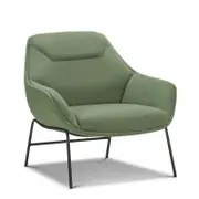 Mii Moss Green Designer Occasional Lounge Fabric Armchair