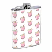 Boba Em1 Flask 8oz Stainless Steel Hip Drinking Whiskey