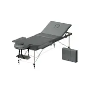 Zenses Massage Table Portable 2 Fold Bed Beauty Therapy 55cm