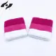 【禾亦】毛巾布護腕(粉紅) 彩色棉質護具可用於運動 做家事 搬重物 保