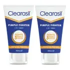 2 x Clearasil Pimple Fighter 5 in 1 Wash 150mL