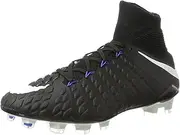 [Nike] Men's Hypervenom Phantom Iii Dynamic Fit Soccer Cleats 9.5 Black & White & Game Royal