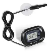 Aquarium Thermometer LCD Digital Aquarium Thermometer with Suction Cup Fish T...